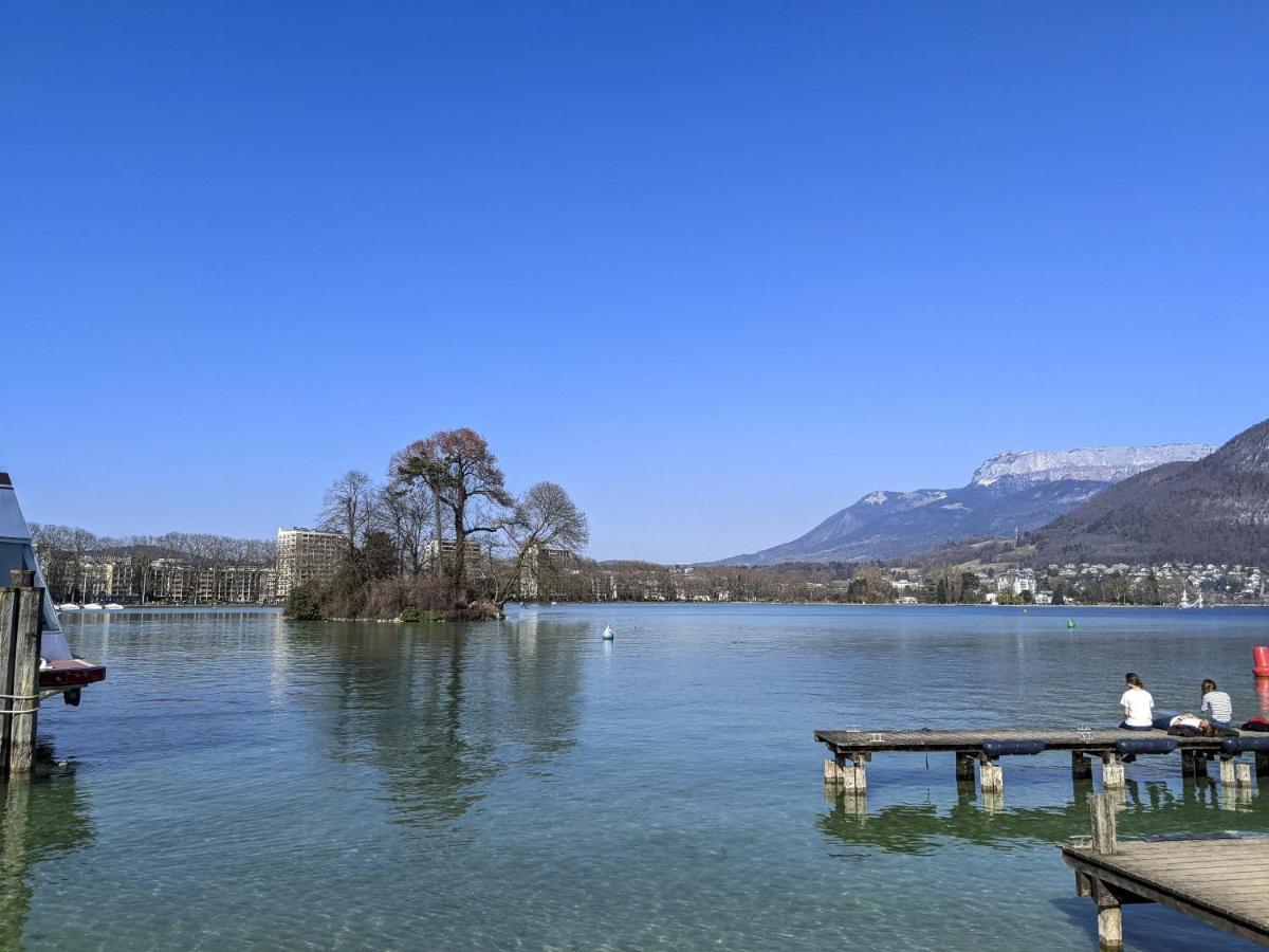 La Plume Vue Lac 3 Etoiles - Garage Prive, Secteur Recherche, Moderne & Tout Equipe, 6 Personnes Annecy Exteriör bild