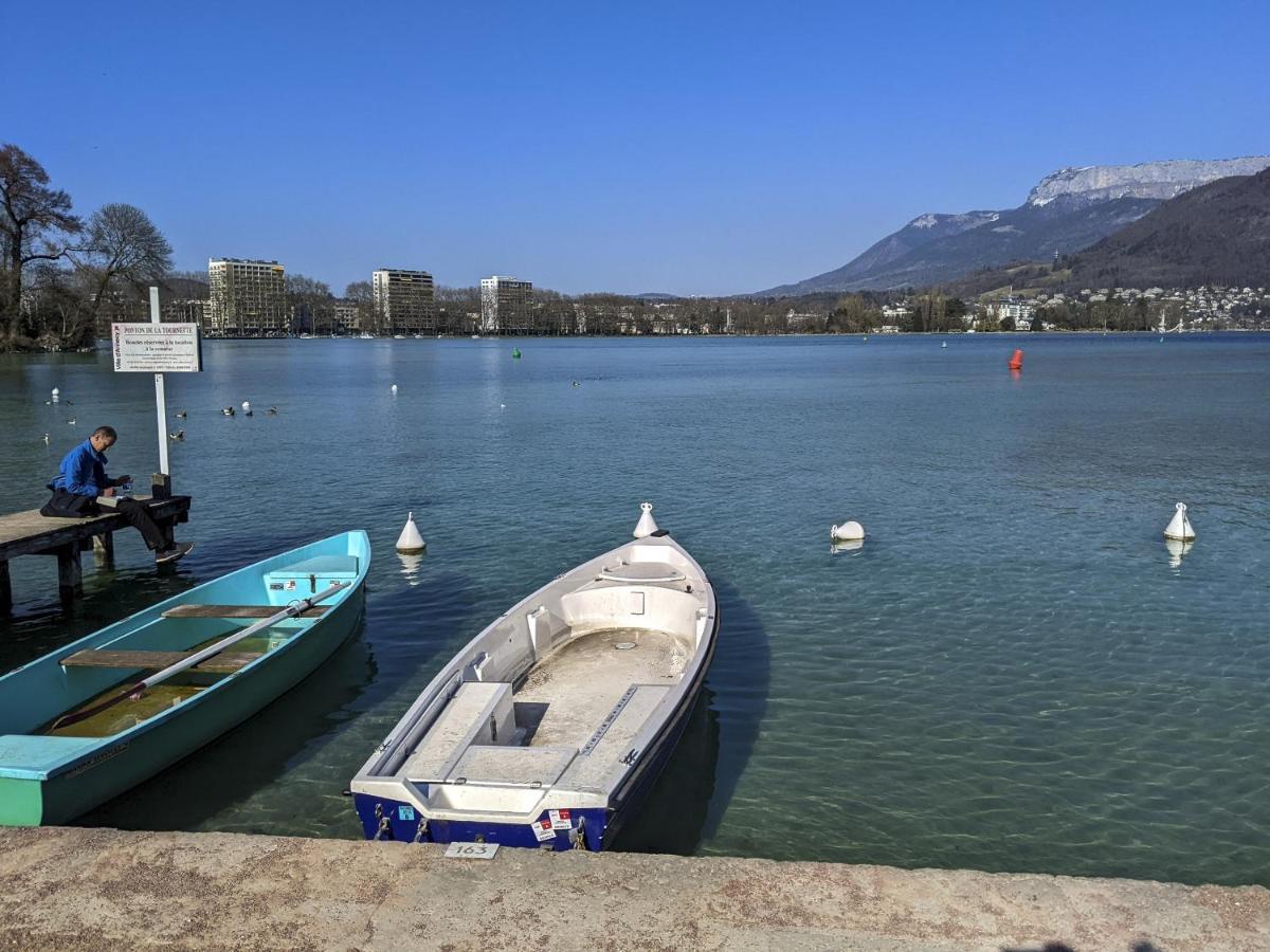 La Plume Vue Lac 3 Etoiles - Garage Prive, Secteur Recherche, Moderne & Tout Equipe, 6 Personnes Annecy Exteriör bild