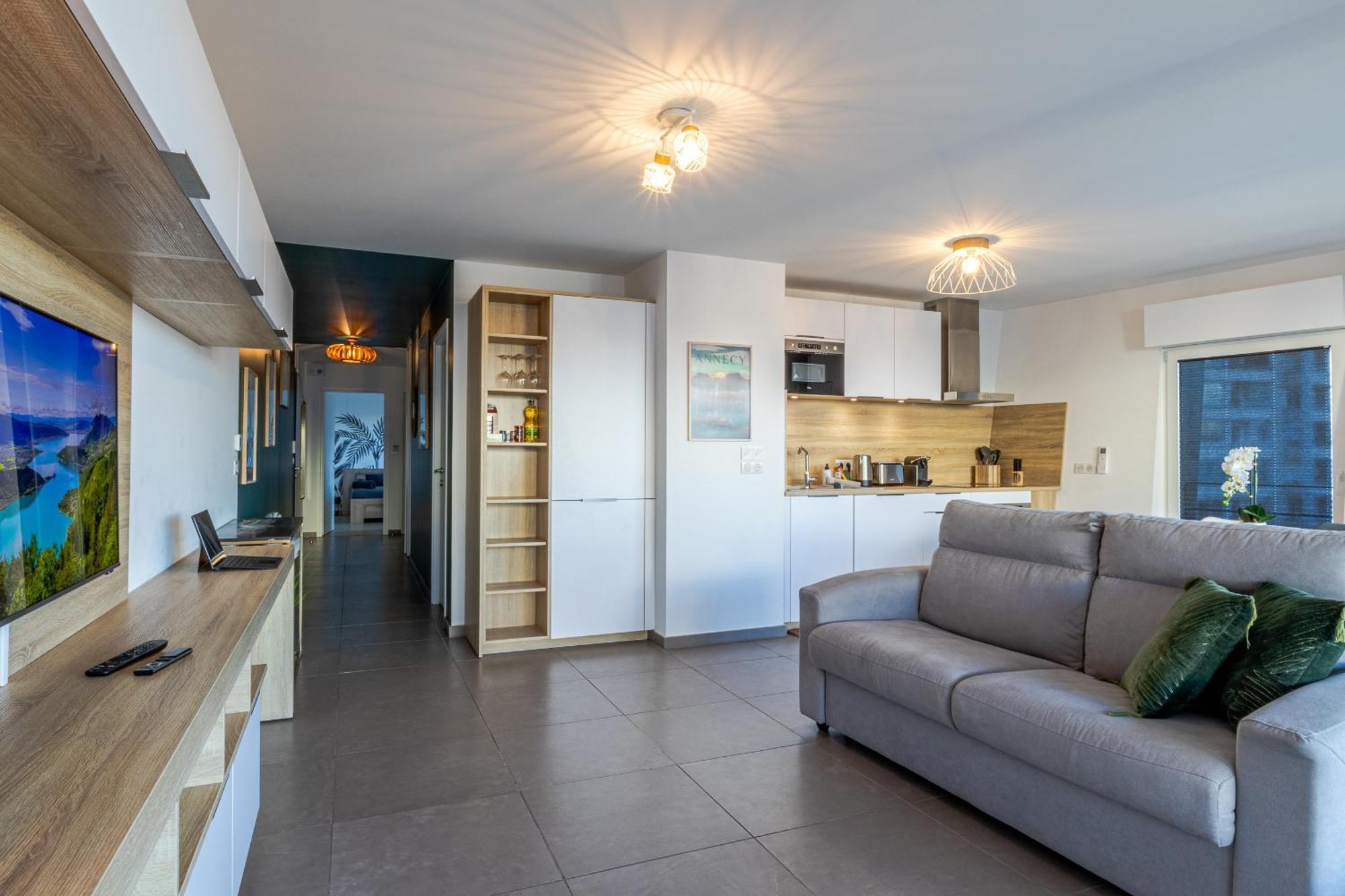 La Plume Vue Lac 3 Etoiles - Garage Prive, Secteur Recherche, Moderne & Tout Equipe, 6 Personnes Annecy Exteriör bild